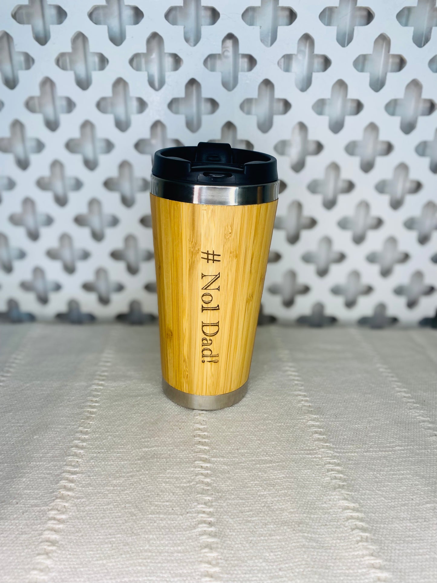 Personalised Bamboo Coffee Cup