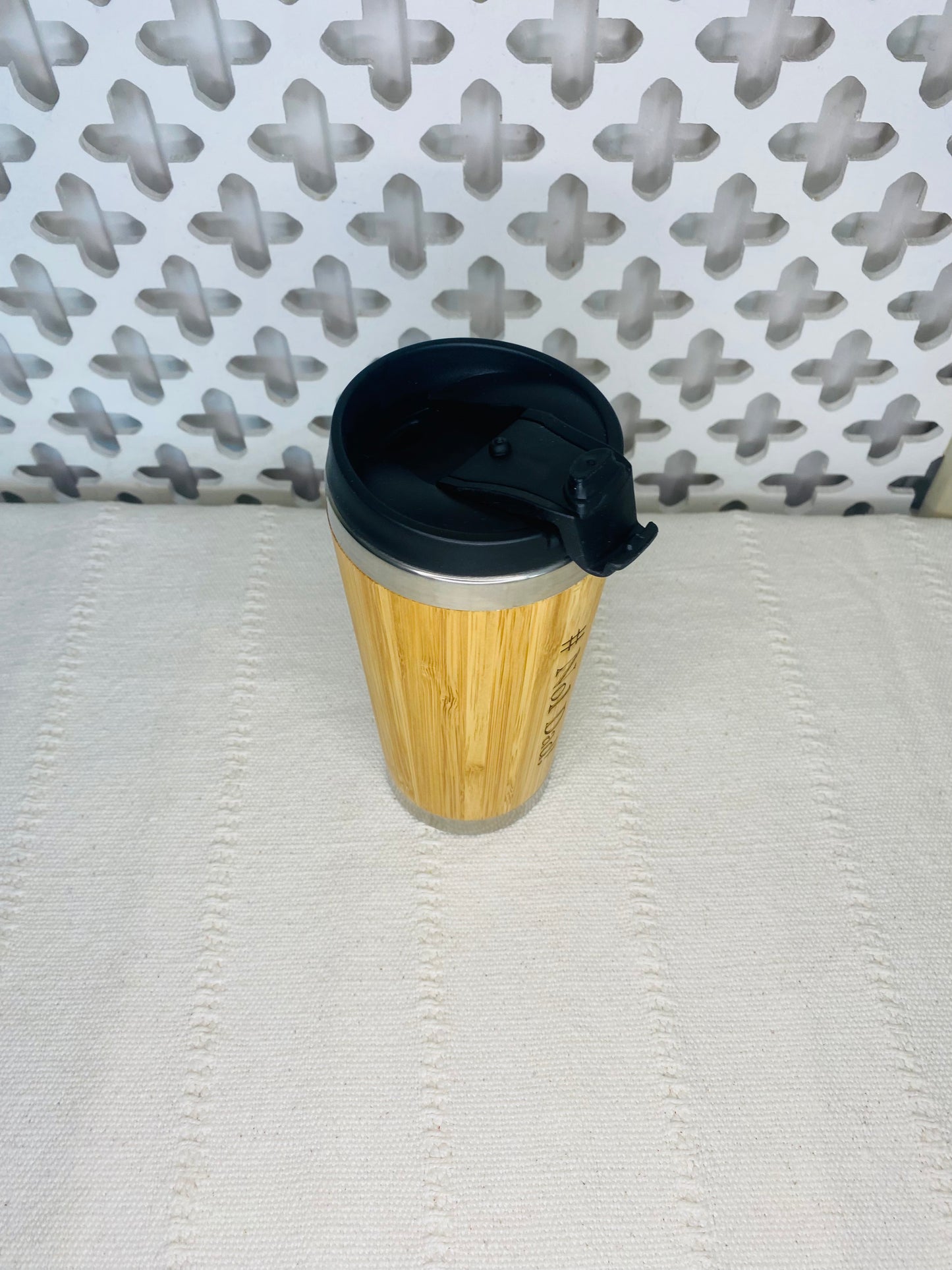 Personalised Bamboo Coffee Cup