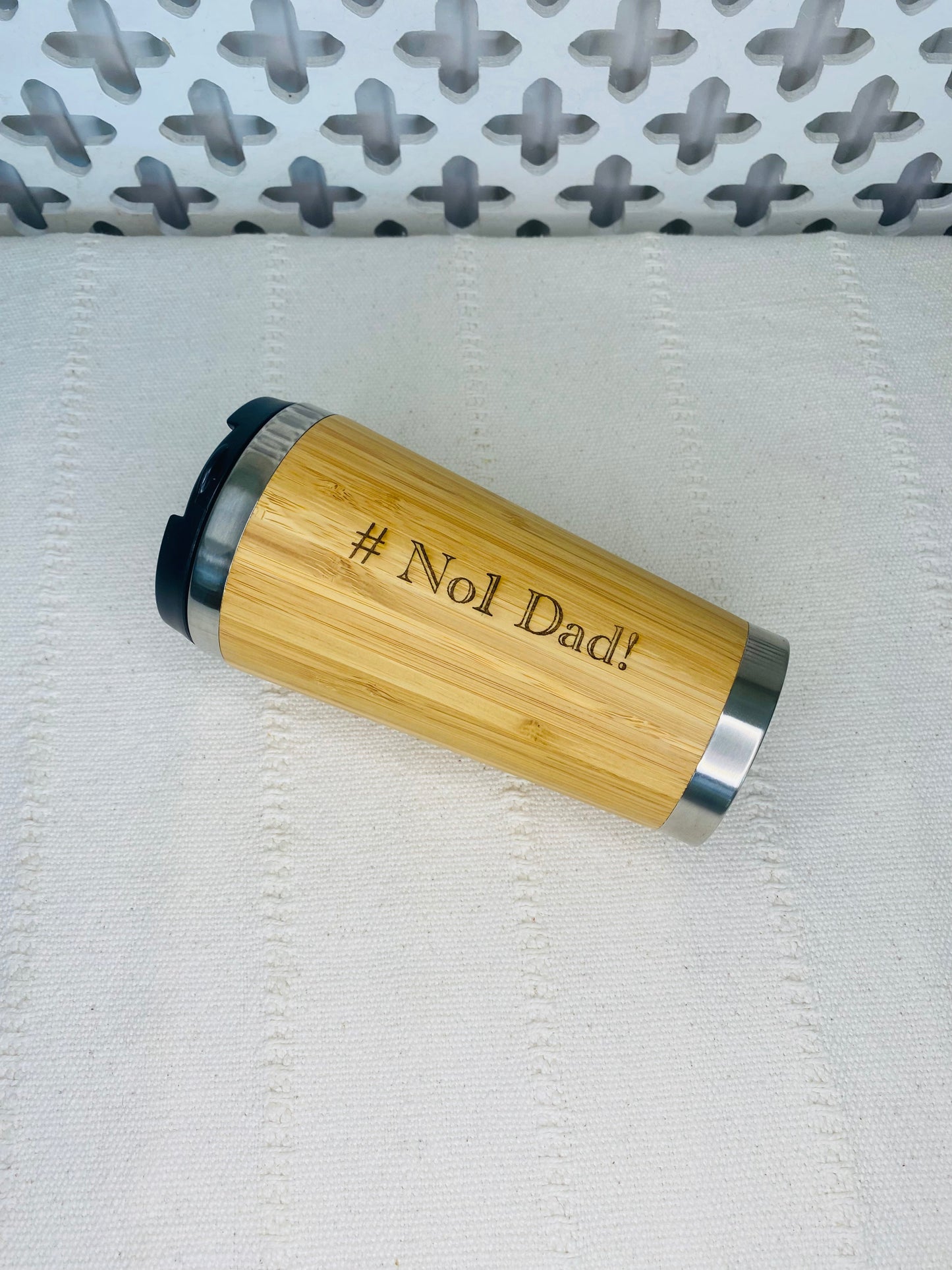 Personalised Bamboo Coffee Cup
