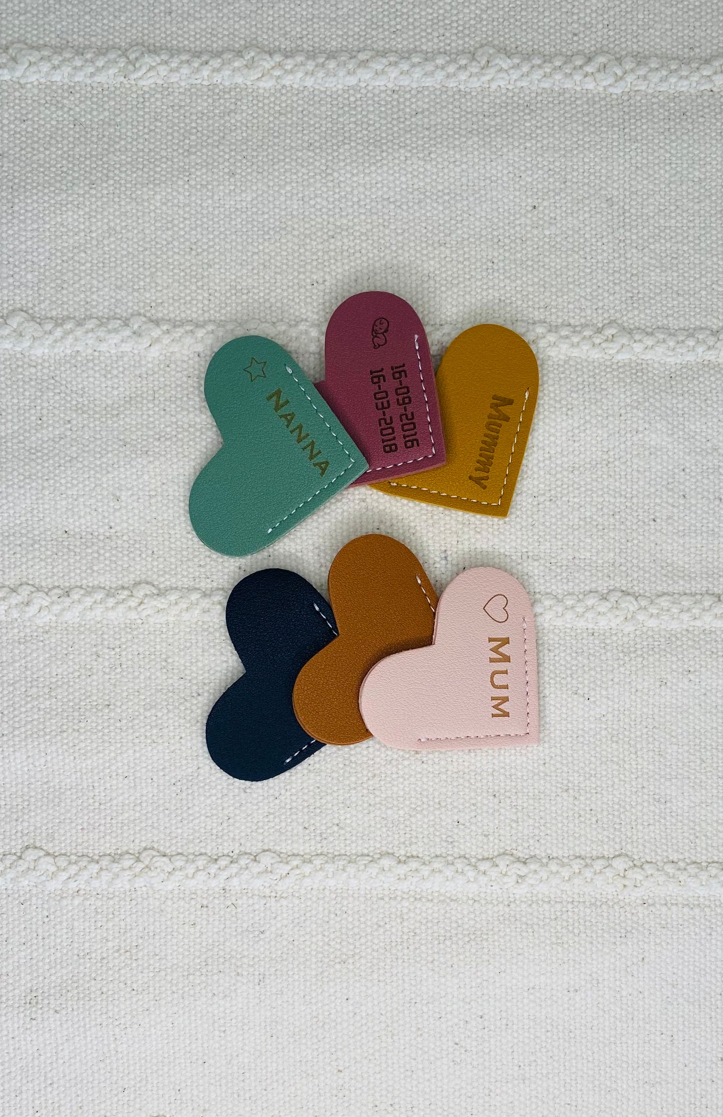 Personalised Vegan Leather Page Corner Bookmark