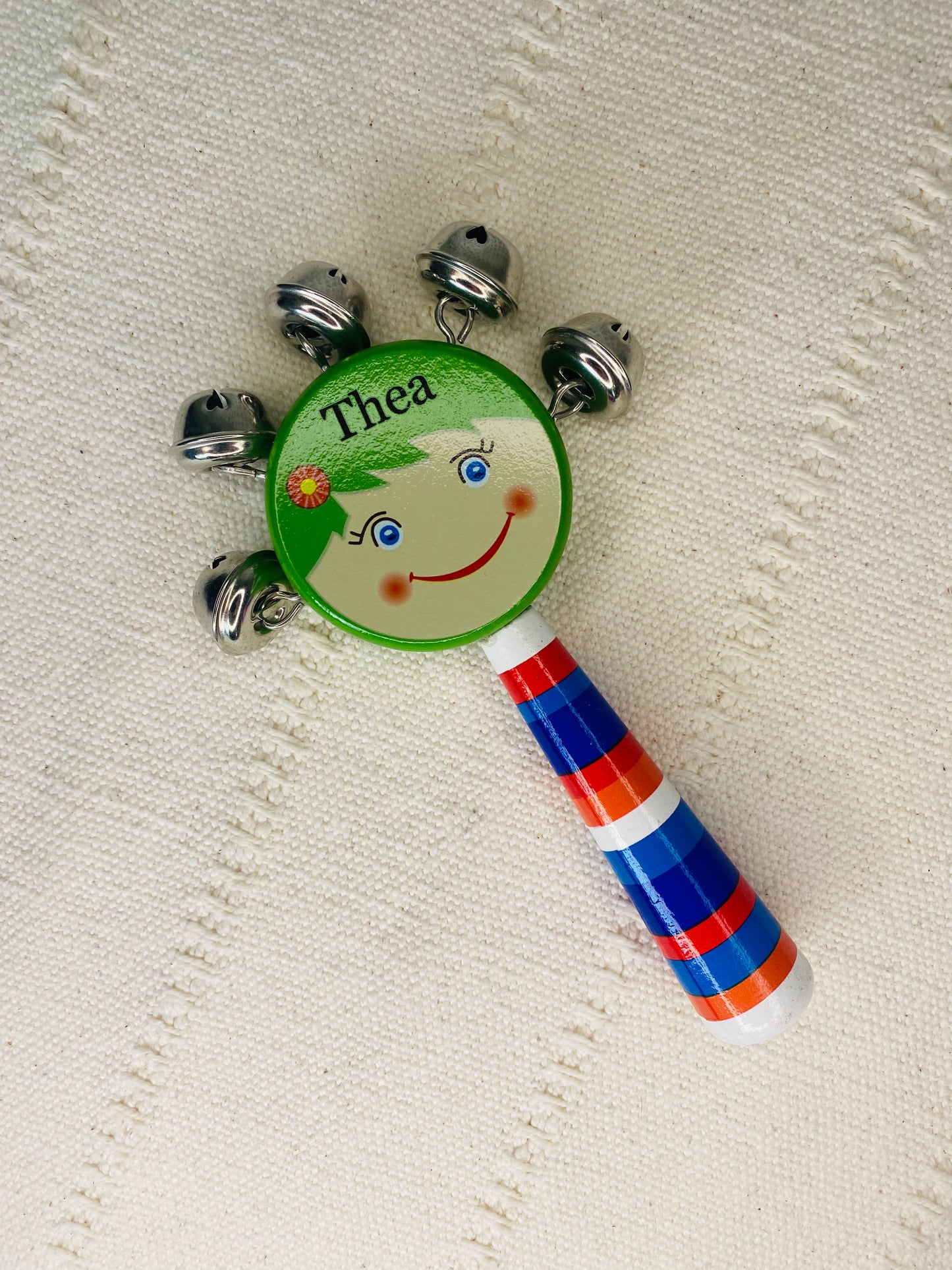 Personalised Rainbow Wood Instruments Gift Set